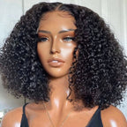 Lumma Ready-To-Go™ — Natural Black Kinky Curly Human Hair Wig | Glueless HD Lace 5x5 Closure | Large & Small Cap Sizes