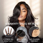 180% Density Human Hair Wig | Glueless HD Lace 7x6 Closure (Pre-Cut) | Butterfly Cut, Light Yaki Straight | Lumma