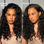 Lumma - Water Wave Human Hair Wig | 13x4 HD Lace Front | Glueless Pre-Cut Lace | 180% Density