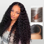 Lumma - Water Wave Human Hair Wig | 13x4 HD Lace Front | Glueless Pre-Cut Lace | 180% Density
