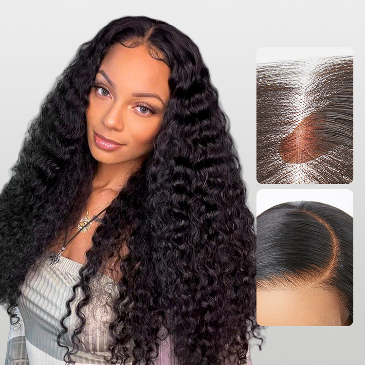 Lumma - Water Wave Human Hair Wig | 13x4 HD Lace Front | Glueless Pre-Cut Lace | 180% Density