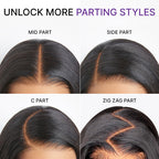 Loose Body Wave Human Hair Wig | 7x6 HD Lace Closure | Glueless | 180% Density | Lumma