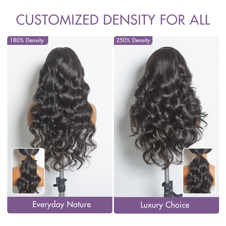 Lumma - Loose Body Wave Human Hair Wig | 7x6 HD Lace Closure | Glueless | 180% Density