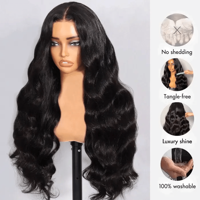 Body Wave Human Hair Wig | 13x6 or 6x5 Lace | Glueless | 250% Density - LUMMA