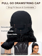 Lumma - Deep Wave Human Hair Wig | Glueless 13x6 Lace | Wear & Go