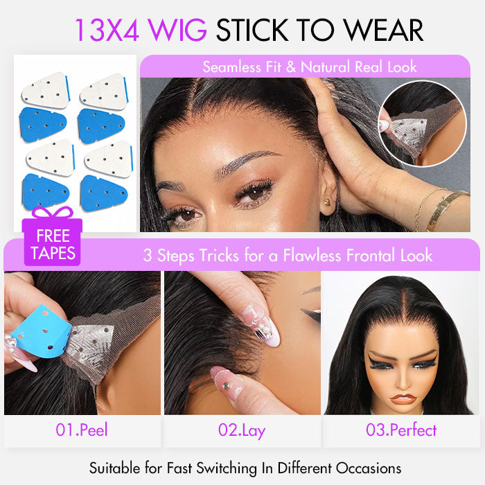 Balayage Highlight Body Wave Human Hair Wig | HD Lace Front 13x4 or 6x5 | Glueless - Lumma